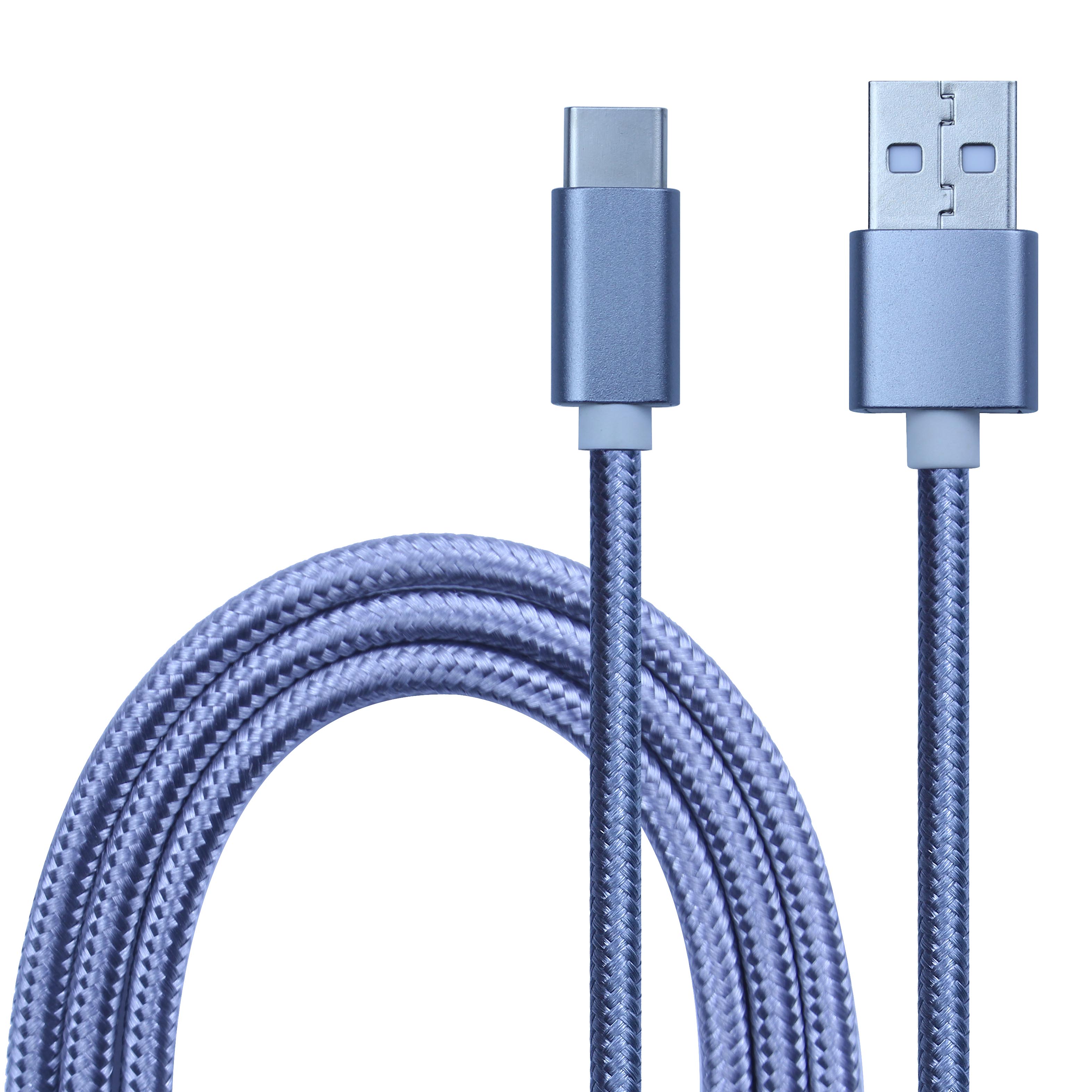 Fabric Type C cable